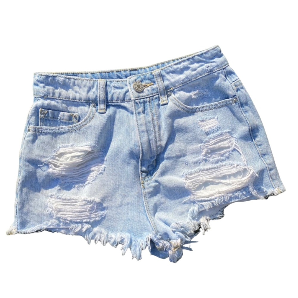 BDG Super High Rise Cheeky Jean Shorts